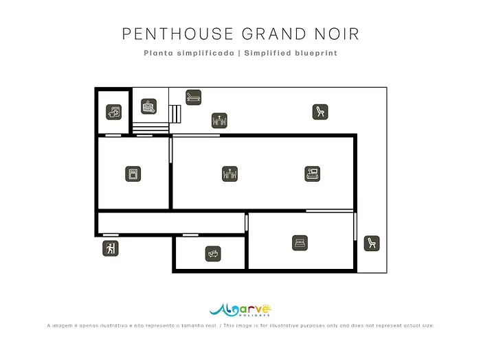 Penthouse Grand Noir By Algarve Holidays Appartamento *
